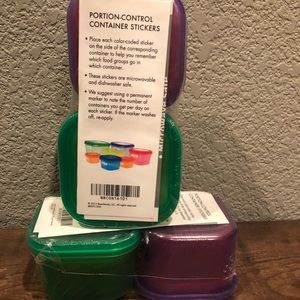 Portion containers